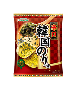ポテトチップス 辛口 韓国のり味