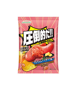 ポテトチップス　圧倒的だ!!たらこバター味