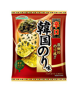 ポテトチップス 辛口 韓国のり味
